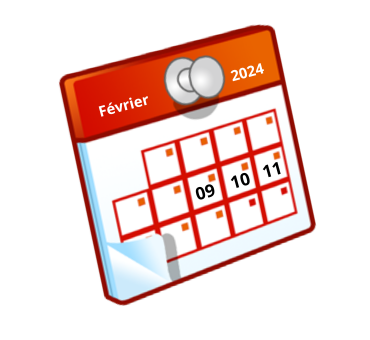 Les 9, 10 et 11 Février 2024 au MOC